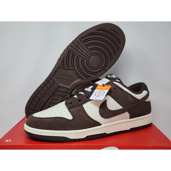 DS Nike Dunk Low Retro SE BAROQUE BROWN IVORY FQ8249-104 - Picture 1 of 6